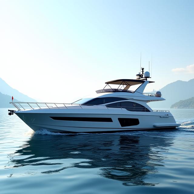 Yacht Serenity auf dem Genfersee