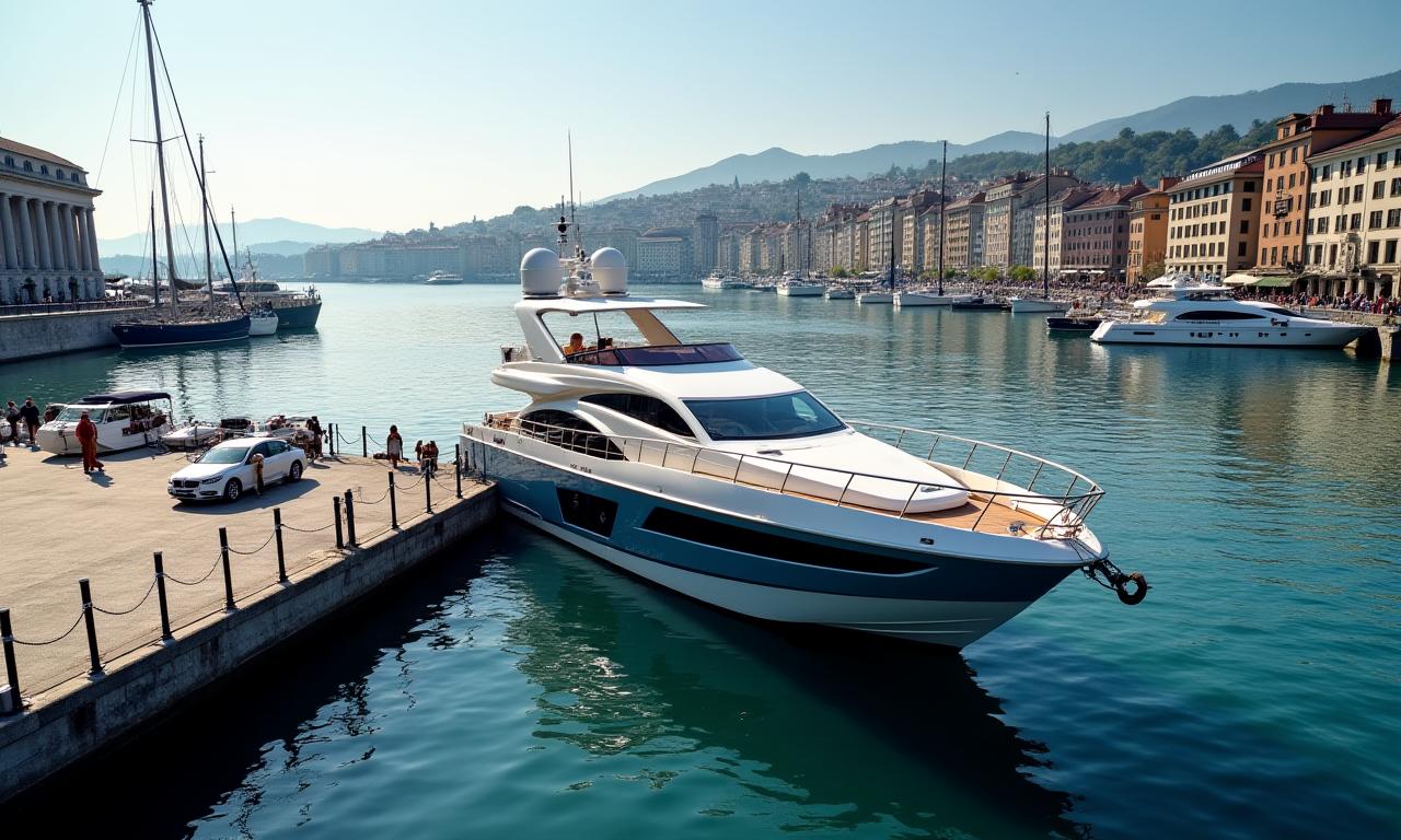 Impression von einer Yachtcharter auf dem Genfersee - Bild 10