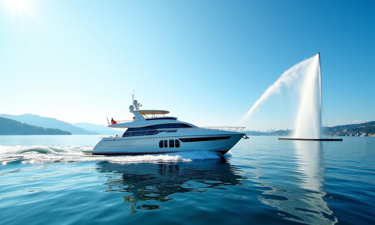 Impression von einer Yachtcharter auf dem Genfersee - Bild 2